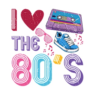 I Love The 80S Party T-Shirt