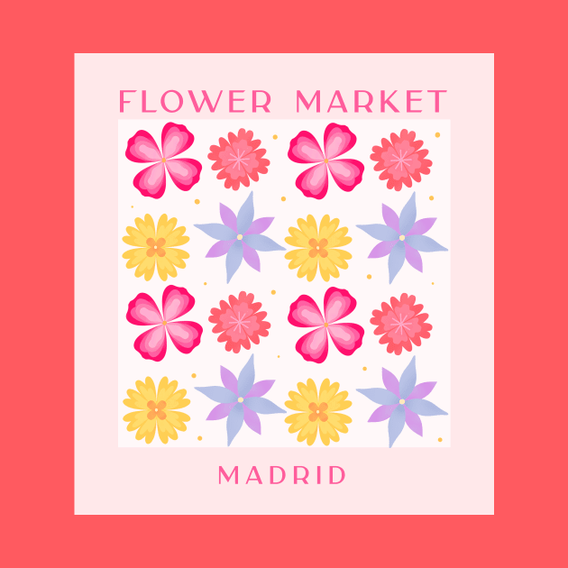 Flower Market Illustration by Matisse Studio