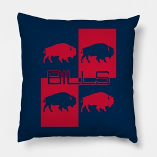 Back Bills. NAVY Pillow