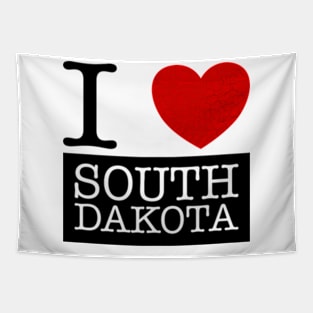 I Love South Dakota Tapestry