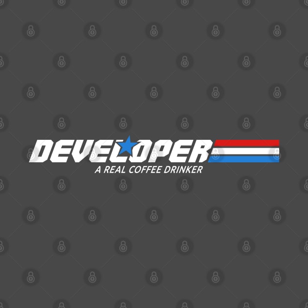 DEVELOPER - A REAL COFFEE DRINKER by officegeekshop