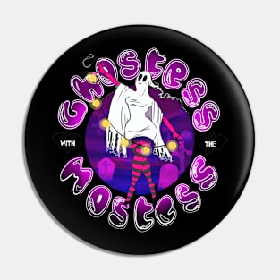 Ghostess with the Mostess Pin