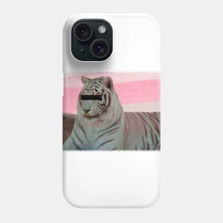 Vaporwave tiger Phone Case