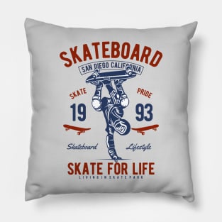 Skateboard Pillow