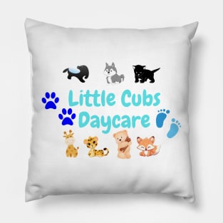 Little Cubs Daycare Pillow