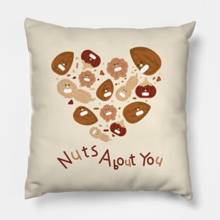 Nuts about you! Pillow