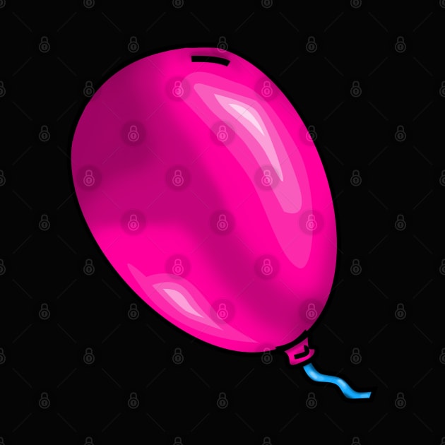 Pink Balloon by ArtsoftheHeart