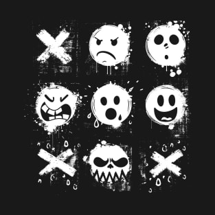 gloomy emoticons T-Shirt