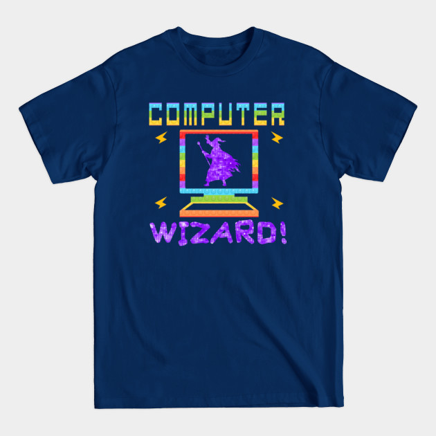 Discover Computer wizard! - Computer Wizard - T-Shirt