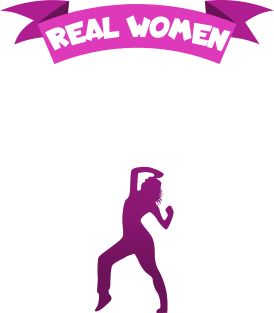 Real women go dance Magnet