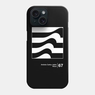 Wave / Minimal Style Graphic Artwork Design Phone Case