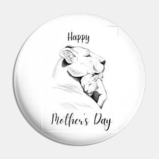 Happy Mother’s Day Lions Pin