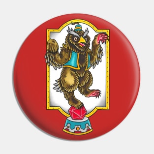 Circus Owlbear Pin