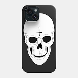 Handsome skull Phone Case