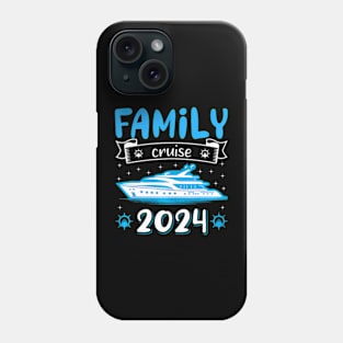 Family Cruise 2024 Making Memories Together Cruising Trip Phone Case