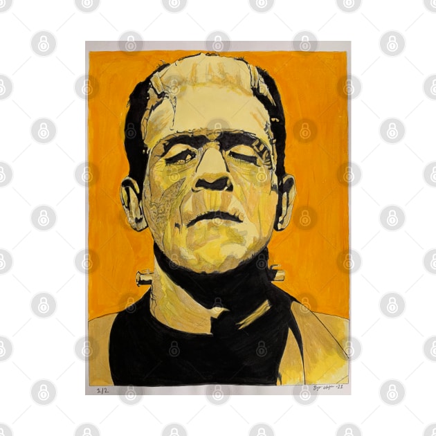 Frankenstein Boris Karloff by BryanWhipple