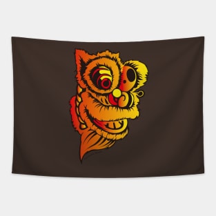 Red Lion Tapestry