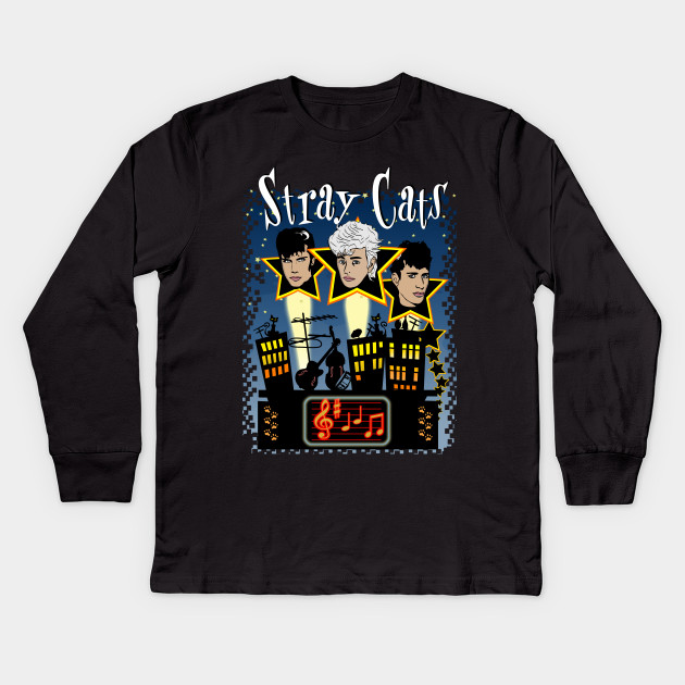 Stray Cats Stray Cats Kids Long Sleeve T Shirt Teepublic