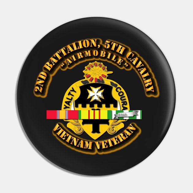 2nd Battalion, 5th Cavalry w SVC Pin by twix123844