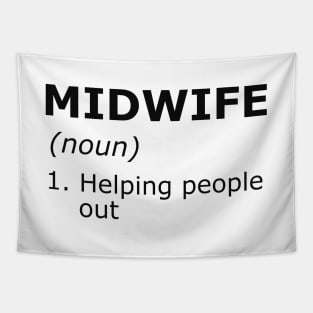 Midwife - Helping people out Tapestry