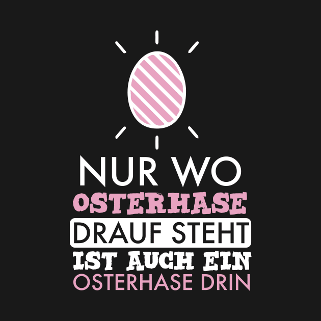 Lustiges Osterhasen T-Shirt Ostern Eier suchen Jesus Auferstehung Geschenk by biNutz