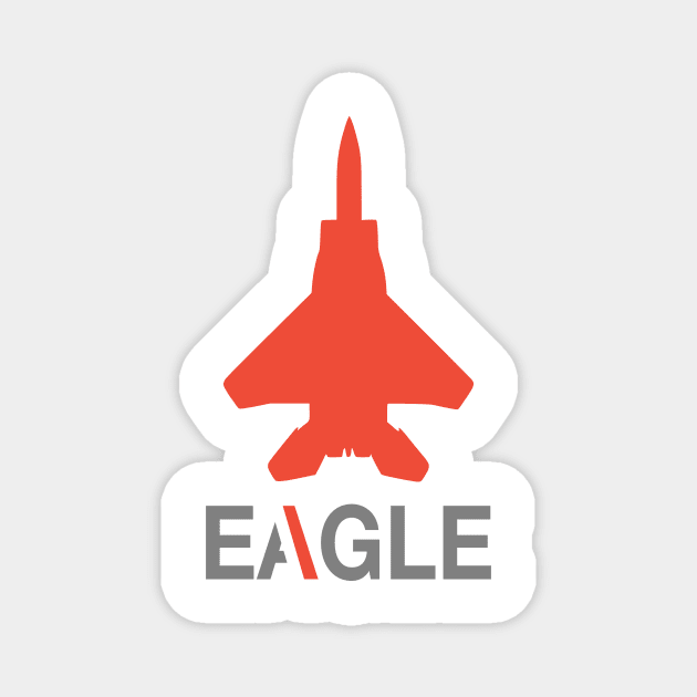 F-15 Eagle Magnet by Tailgunnerstudios