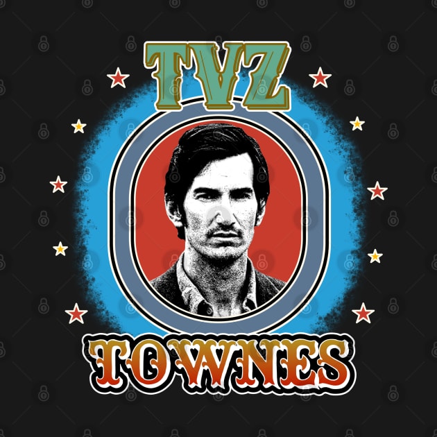 Retro Tour Style Townes Van Zandt by darklordpug