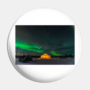 Geminids and the Northern Lights Pin