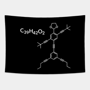 NANOPUTIAN Synthetic Molecule C39H42O2 Tapestry