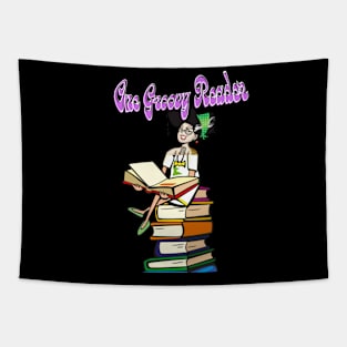 One Groovy Reader Tapestry