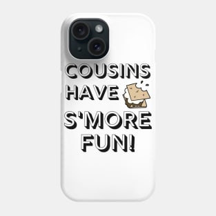 Cousins Have S'more Fun Smores Camping Family Vacation Reunion Shirt Hoodie Sweatshirt Mask Tote Gift Phone Case