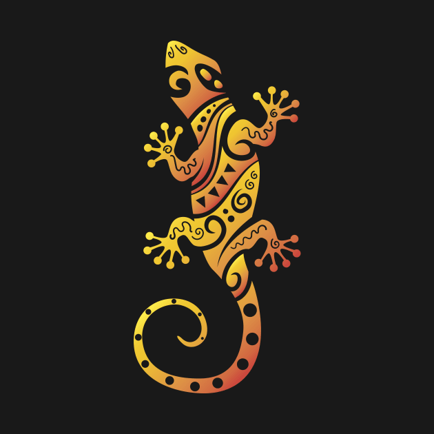 Tribal gecko by doddy77