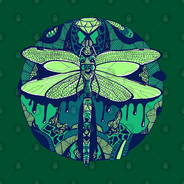 Ngreen Circle of the Dragonfly by kenallouis