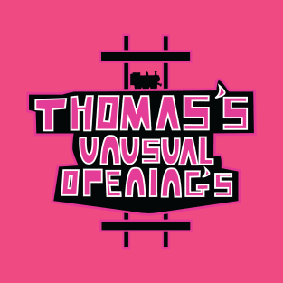 Thomas Unusual Openings Logo - Pink Variant T-Shirt