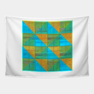 Pastel Patchwork Tapestry