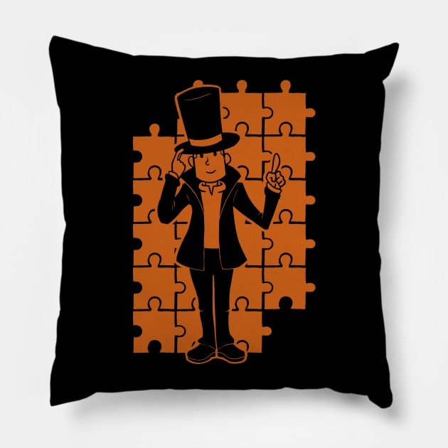 Professor! Pillow by Riccaby