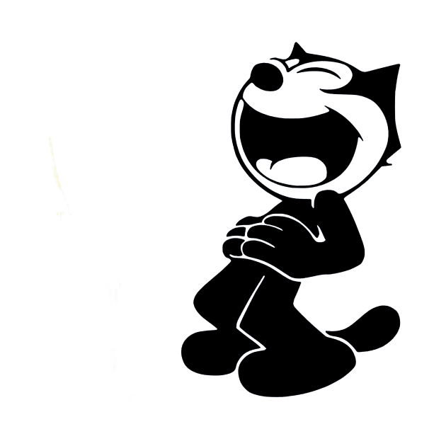 Felix the cat tee by alpphadesignart