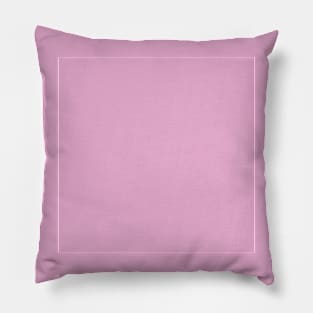 PLAIN SOLID Pink Pearl Pillow