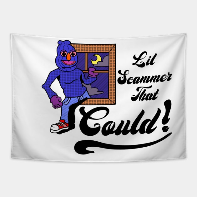 The muppet scammer Tapestry by Weird Demographic 