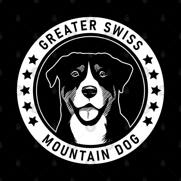 Greater Swiss Mountain Dog Fan Gift by millersye