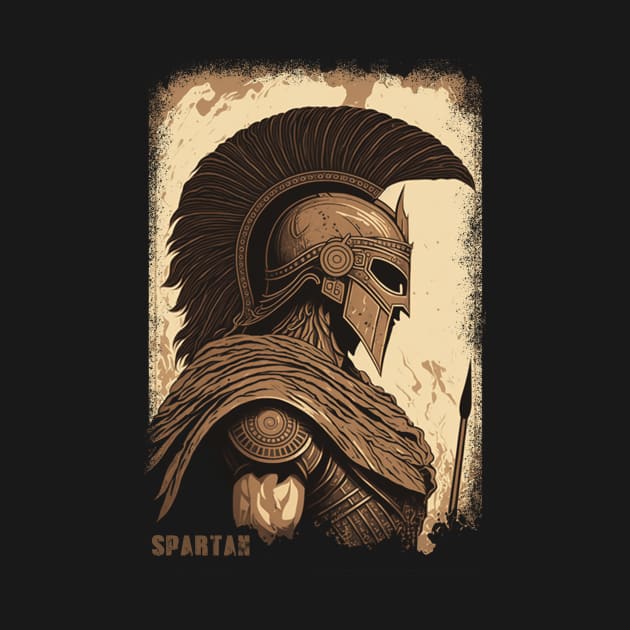 The Unconquerable Spartan by Abili-Tees