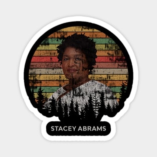 vintage stacey abrams Magnet