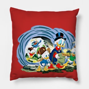 Ducktales, classic cartoon series Pillow