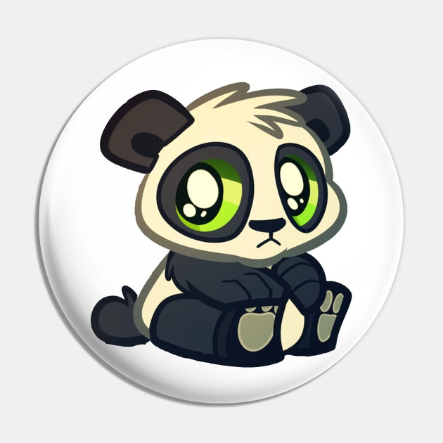 Baby Panda Bear Pin by M-HO design