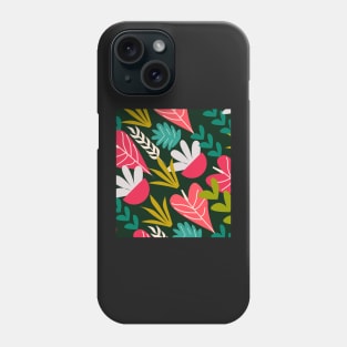 Tropical pink greenhouse Phone Case