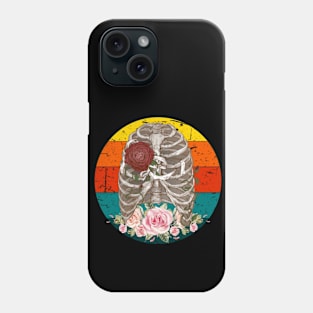 Retro skeleton Phone Case