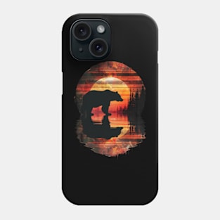 Grizzly Bear Scavenging Strength Phone Case