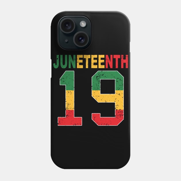 Juneteenth Ancestors Black Pride African American 19th June Phone Case by ZimBom Designer