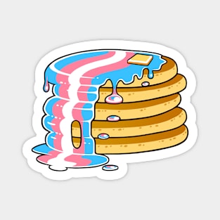 Trans Pride Pancakes LGBT Magnet