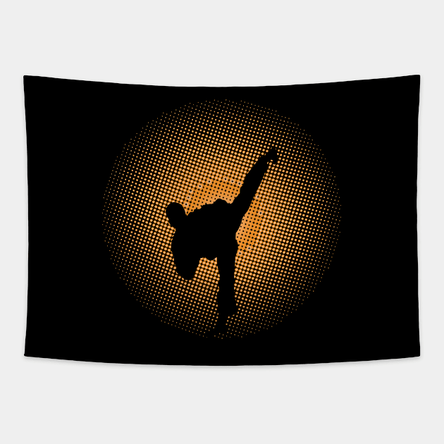 Taekwondo - Taekwondo Mens Tapestry by Kudostees